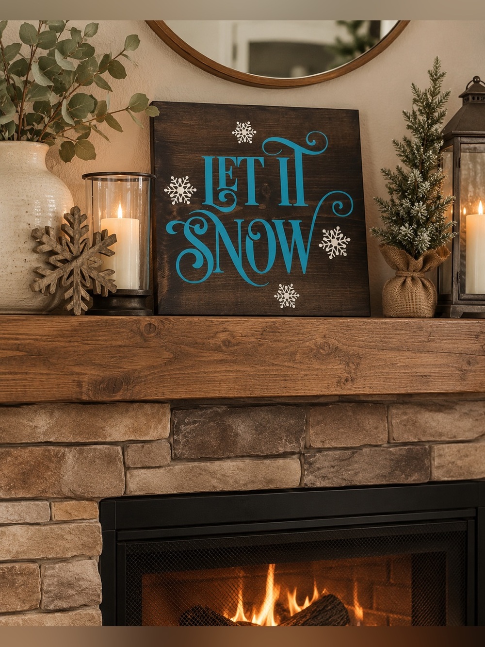 Winter Decor - Snowflakes